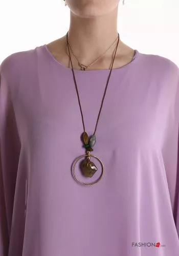  Blouse with necklace