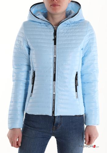  Puffer Jacket with pockets with hood with zip