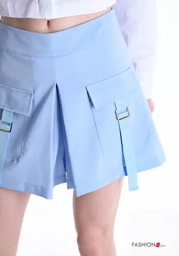  Shorts mit Taschen mit Reißverschluss