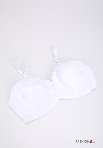  lace full-cup adjustable Bra 