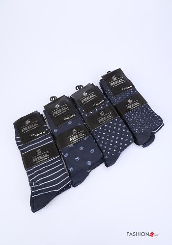 Geometrisches Muster Lange Socken / Kniestrümpfe aus Baumwolle