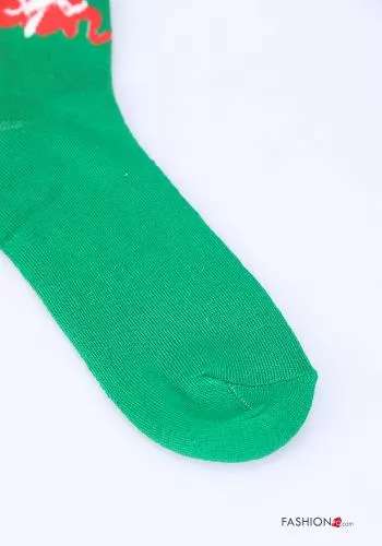  Weihnachts Lange Socken aus Baumwolle 