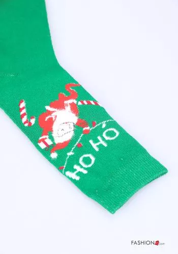  Weihnachts Lange Socken aus Baumwolle 