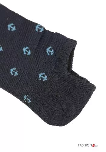  Chaussettes invisibles en Coton Tissu imprimé 