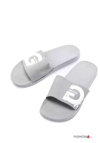 Set 36 pairs Lettering print Slide Sandals 
