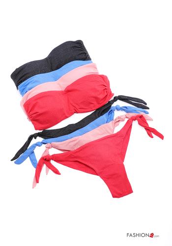 16-piece pack adjustable Bikini with bow
