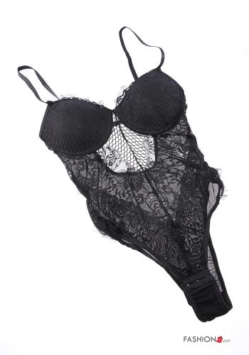  Babydoll broderie anglaise Black