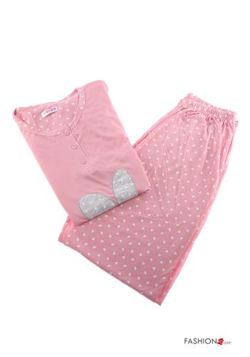 15-piece pack Patterned Cotton Pyjama set 