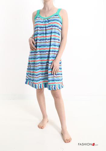  Striped Cotton Night dress  Various colours