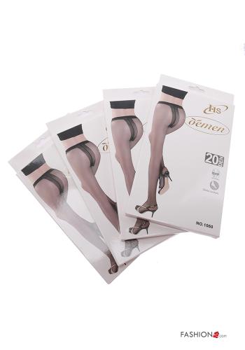  Collant 20 Denari  Nero chiaro
