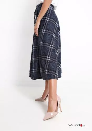  Vichy Skirt with belt