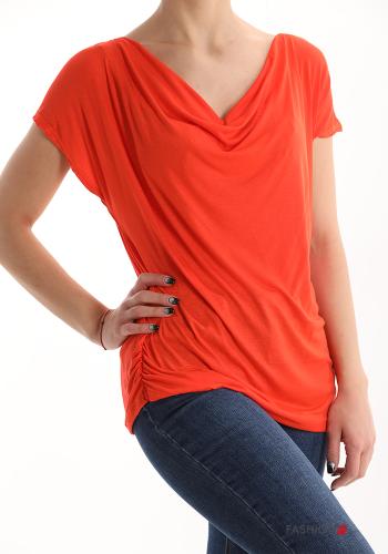  T-shirt Casual  Orange