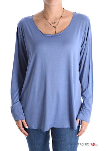  Casual Long sleeved top  Savoy blue