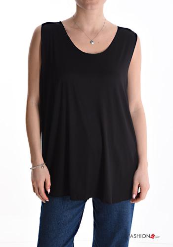  Casual Tank-Top  Black
