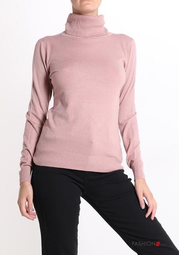  Casual Rollneck  Pink