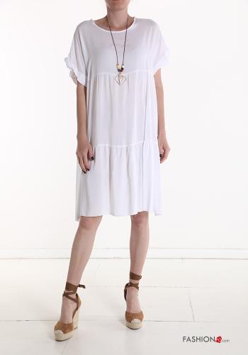  Casual Dress  White