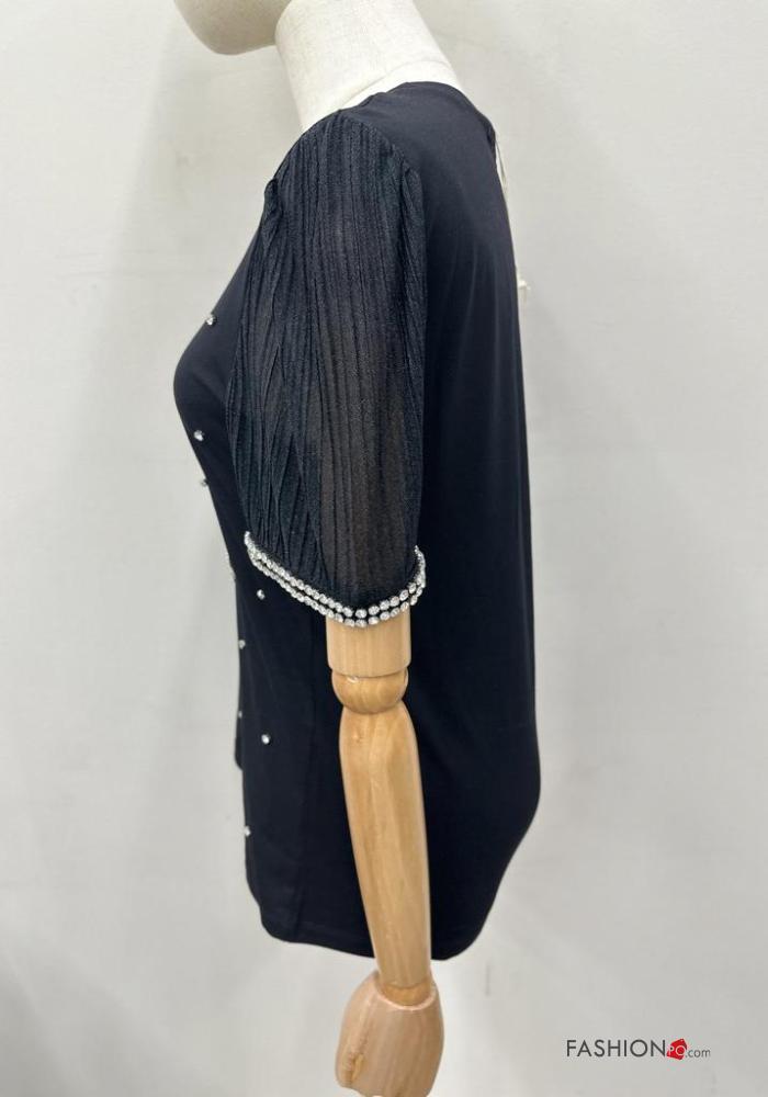 Robe Femme Next Bordeaux Avec Perles - Taille UK 12, Portée Une Fois, Très Bon état