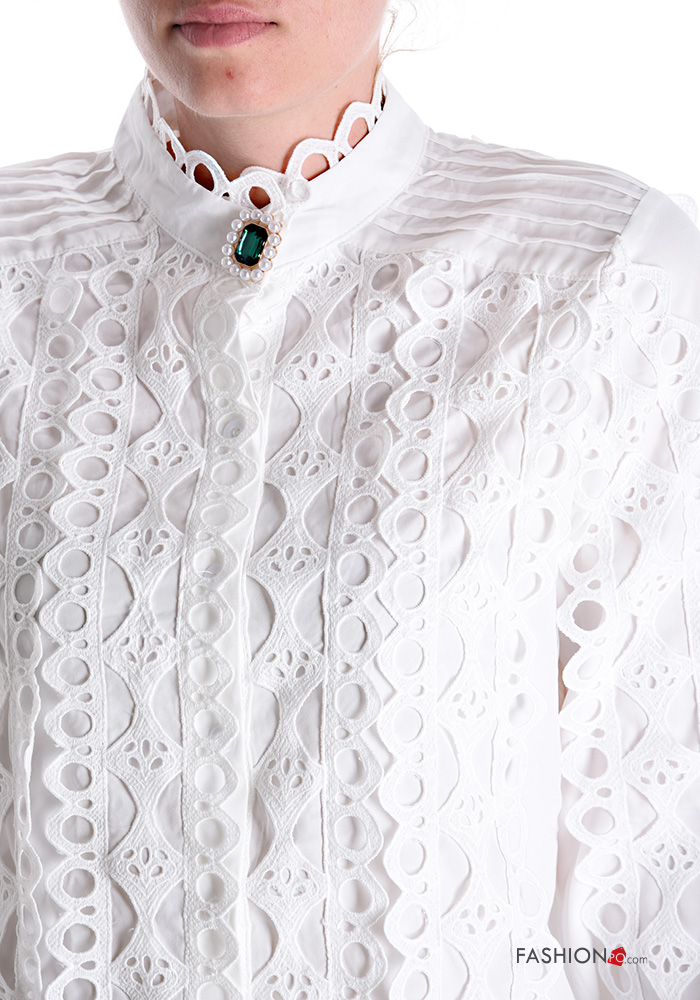Camicia In Pizzo Sangallo 1