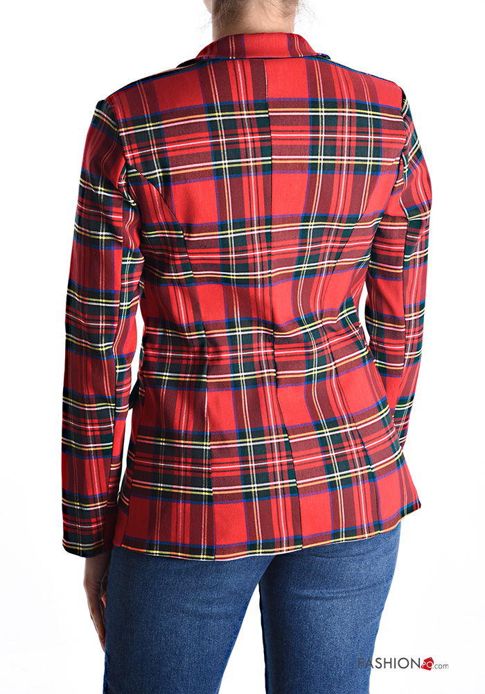 Paio Crippa Bermuda in fantasia tartan NS002 main image 1