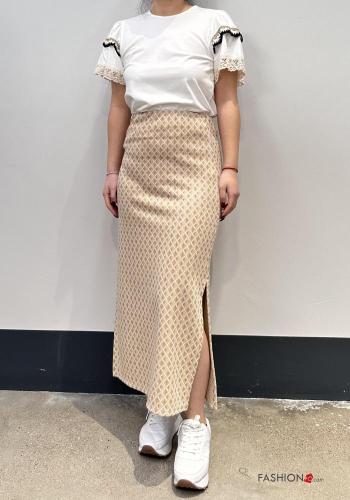 T-shirt in Cotone pizzo - ph 4