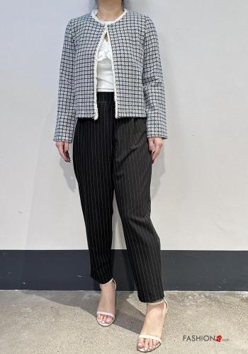 Bolerino in Cotone tipo “Chanel” con frange - ph 4