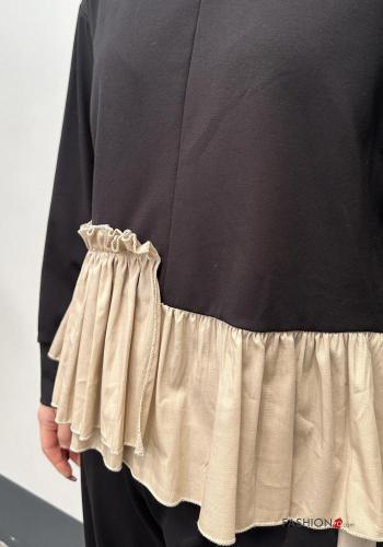 Long sleeved top with flounces - ph 2