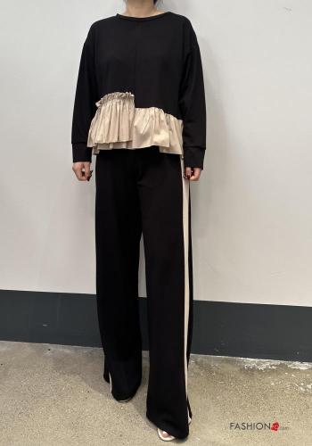 Long sleeved top with flounces - ph 4