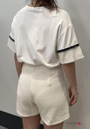 Cotton Shorts with zip - ph 2