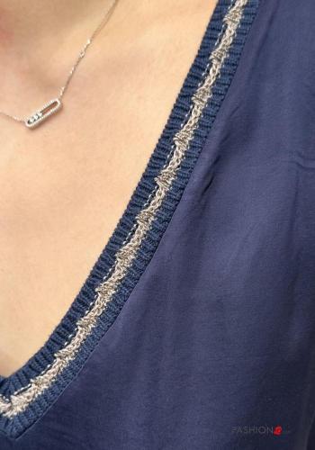 Blusa cetim sem mangas gola V - ph 2