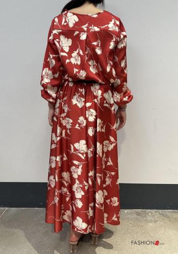 Floral Skirt with elastic - ph 4