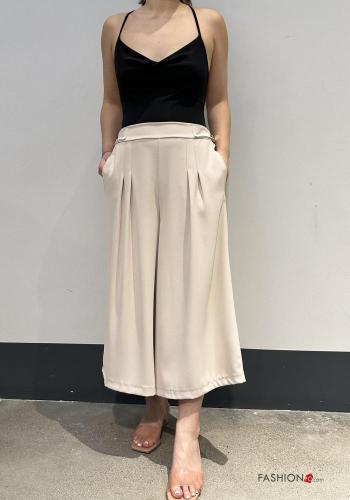 wide leg Hose mit gummizug - ph 4