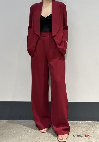 wide leg Hose mit Taschen mit gummizug - ph 4