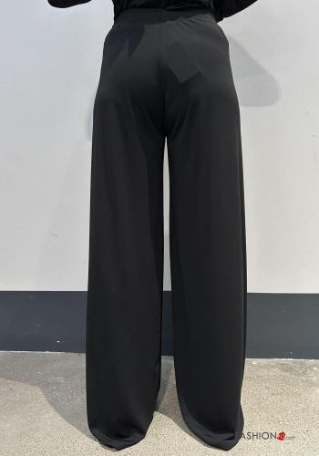 wide leg long Trousers with elastic - ph 2