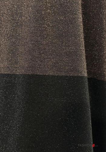Striped lurex Trousers with elastic - ph 3