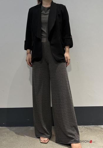 Blazer maniche lunghe con bottoni con tasche - ph 4