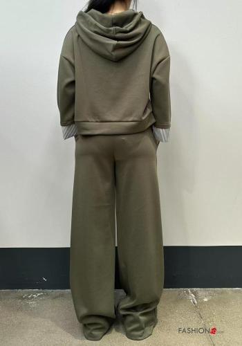 Pantalone sportivo regolabile con tasche con elastico - ph 3