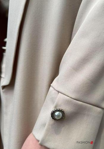Veste manches longues à boutons avec des perles - ph 2