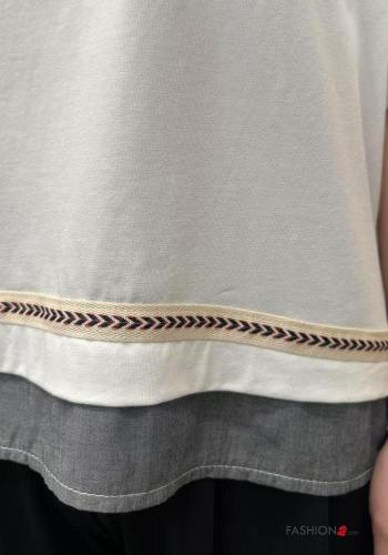 short sleeve crew neck Cotton T-shirt - ph 2