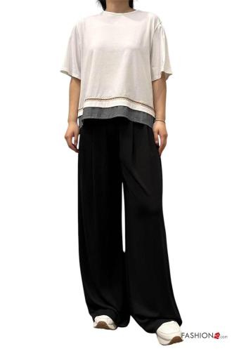 short sleeve crew neck Cotton T-shirt - ph 4