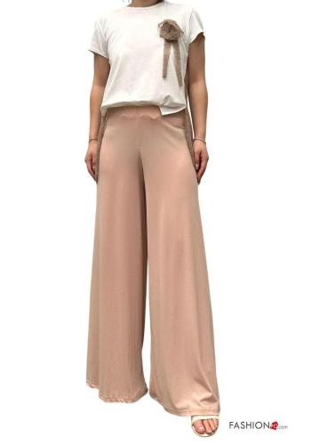 T-shirt in Cotone pizzo con fiocco - ph 4