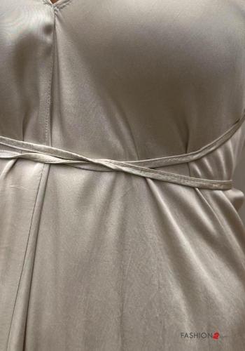 satin adjustable Dress - ph 2