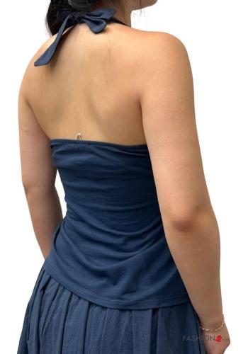 verstellbarer Tank-Top aus Baumwolle mit knoten - ph 3