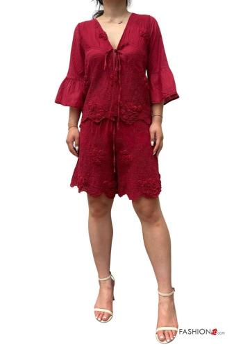 Pantaloncino Short in Cotone con elastico - ph 4