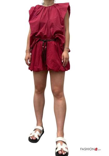 Pantaloncino Short in Cotone con cintura con elastico - ph 4
