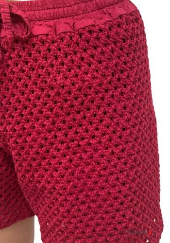 Makramee Shorts aus Baumwolle mit Futter mit gummizug - ph 2