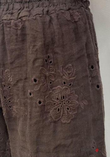 Shorts aus Leinen mit gummizug - ph 2