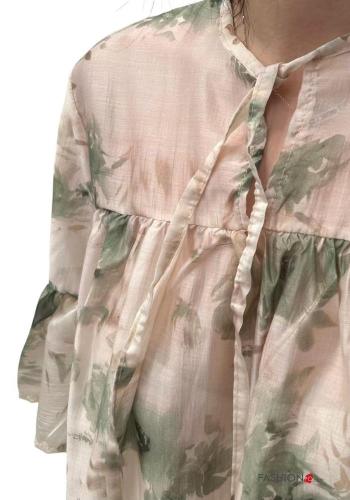Blusa regolabile Fantasia floreale - ph 2