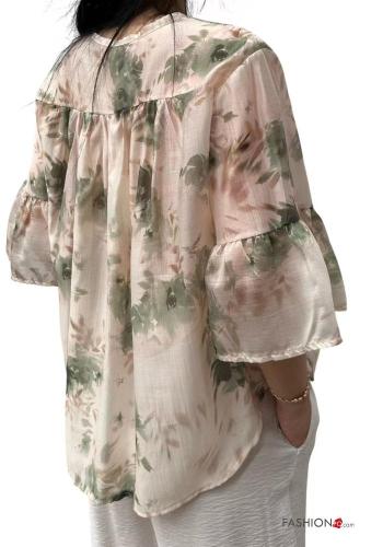 Blusa regolabile Fantasia floreale - ph 3