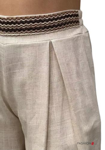 Pantalones de Lino con elástico - ph 2