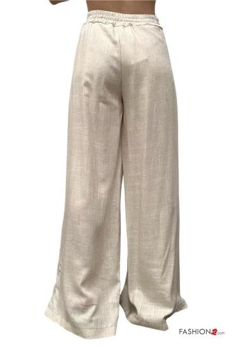 Pantalones de Lino con elástico - ph 3